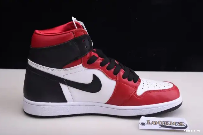 Reps TB WMNS Air Jordan OG Snake CD0461-601 1 High Satin 0608